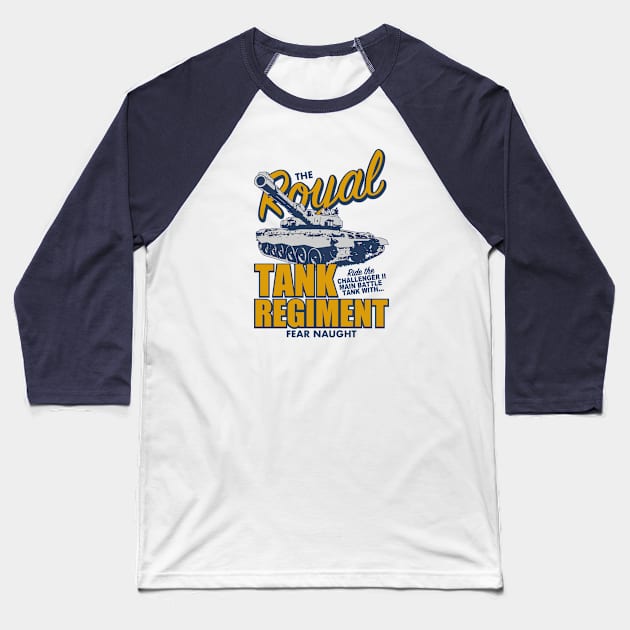 Royal Tank Regiment Baseball T-Shirt by Firemission45